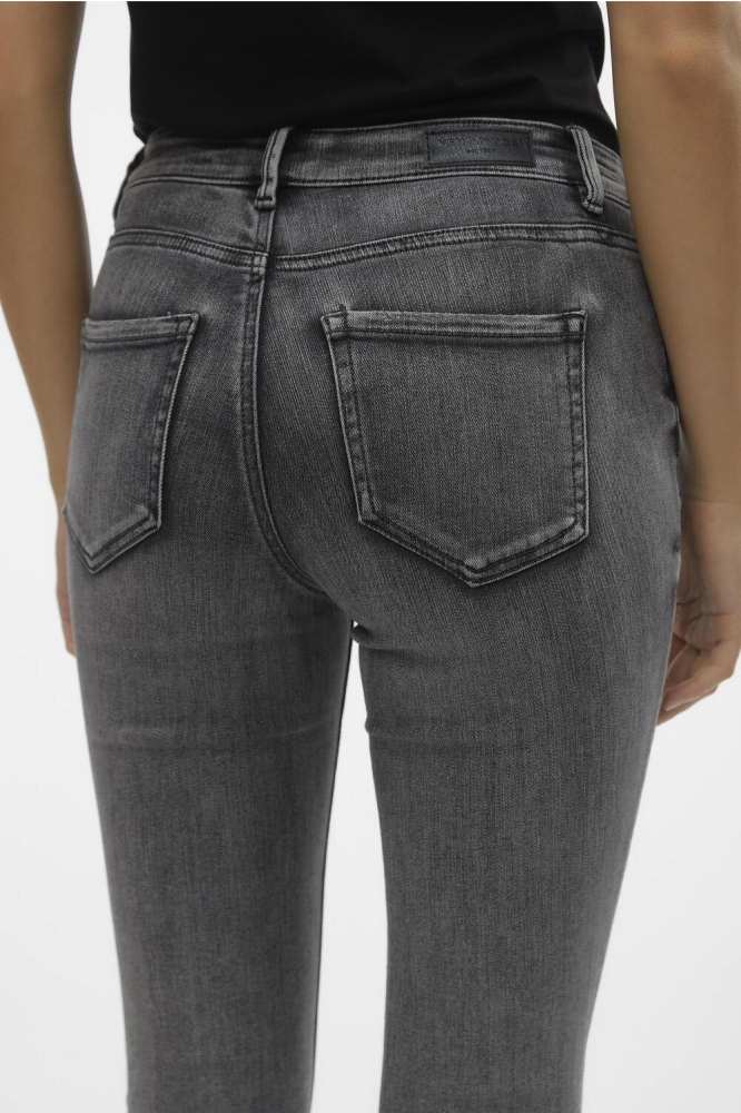 VMFLASH MR FLARED JEANS LI213 GA NO 10303196 Medium Grey Denim